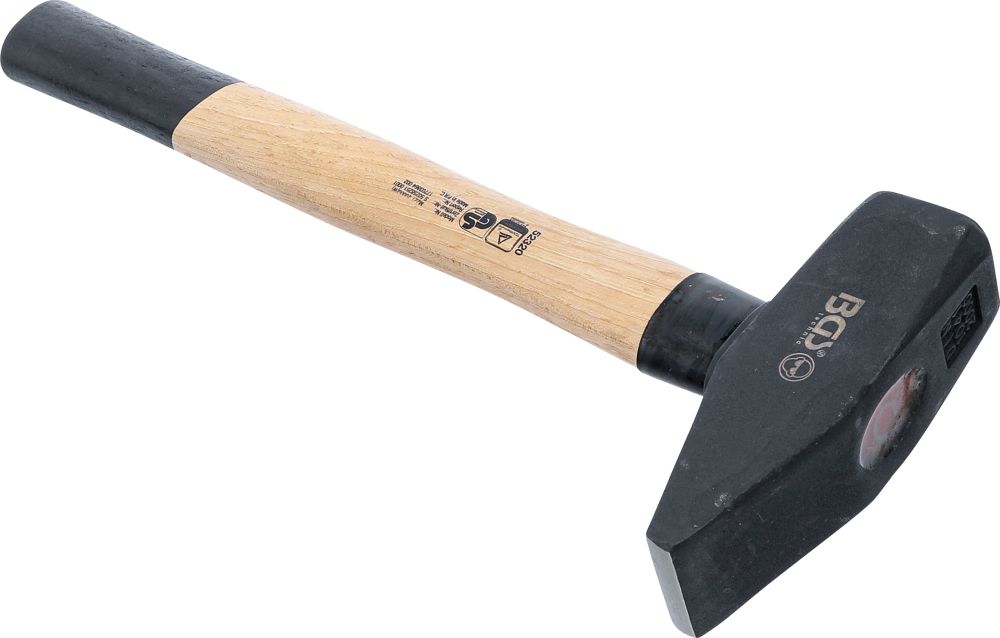 BGS Schlosserhammer | Hickory-Stiel | DIN 1041 | 2000 g