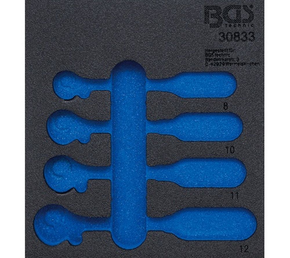 BGS Werkstattwageneinlage 1/6 | leer | für Art. 30833