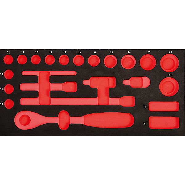 ProForm Einlage leer für 1/2" Xi-on Stecknüsse