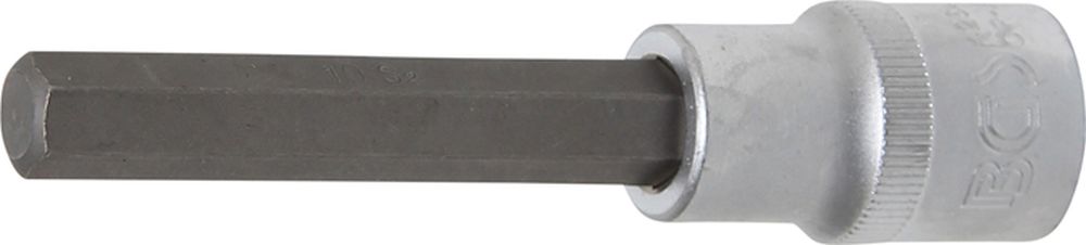BGS Bit-Einsatz | Länge 100 mm | Antrieb Innenvierkant 12,5 mm (1/2") | Innensechskant 10 mm