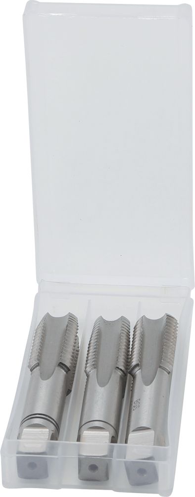 BGS Gewindebohrer-Satz | Vor-, Mittel- und Fertigschneider | HSS-G | M16 x 2,0 mm | 3-tlg.