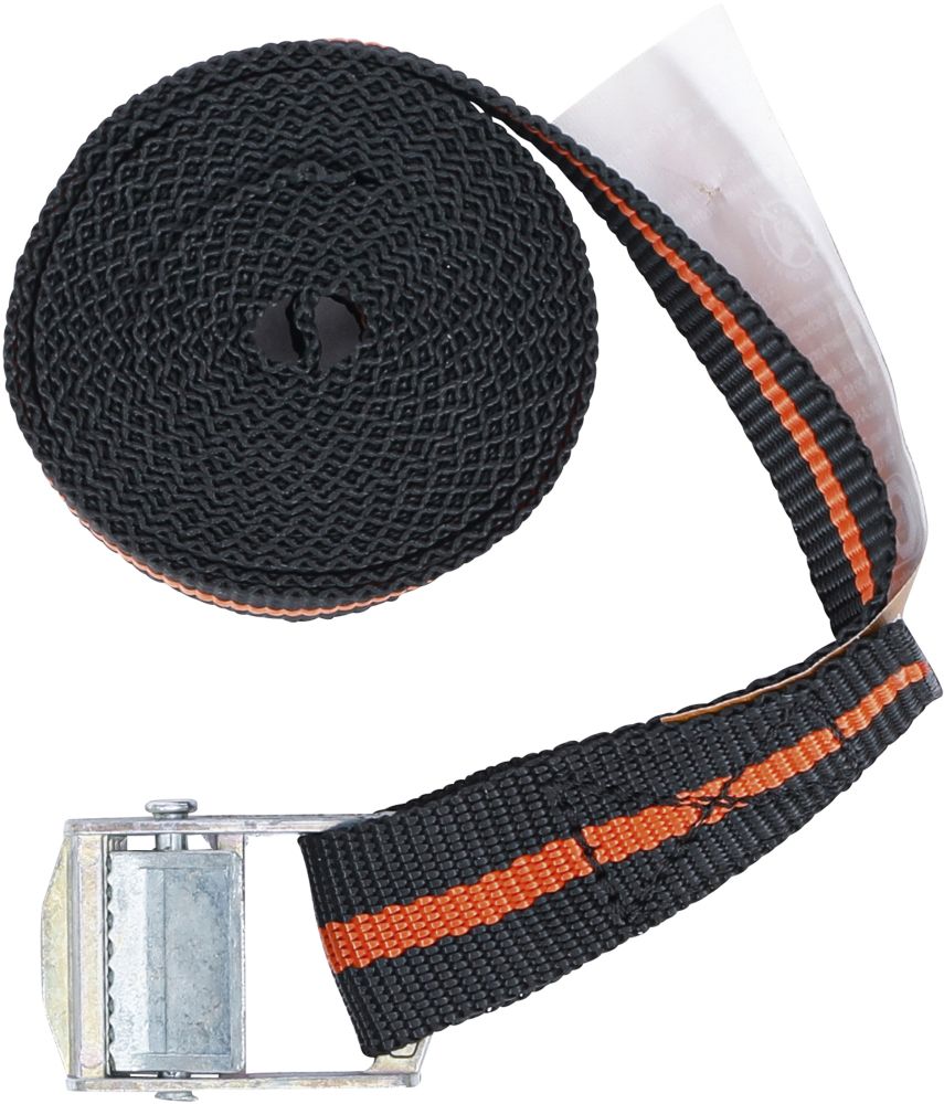 BGS Diy Spannband mit Schnellverschluss | 2,5 m x 25 mm