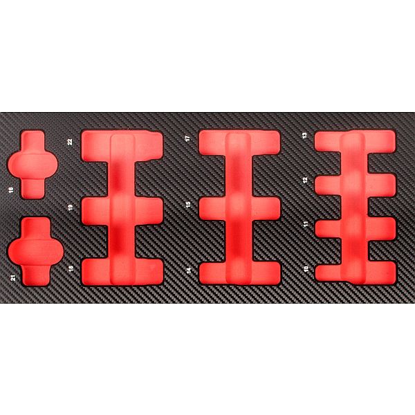 ProForm Einlage leer f. 1/2" lange Nüsse