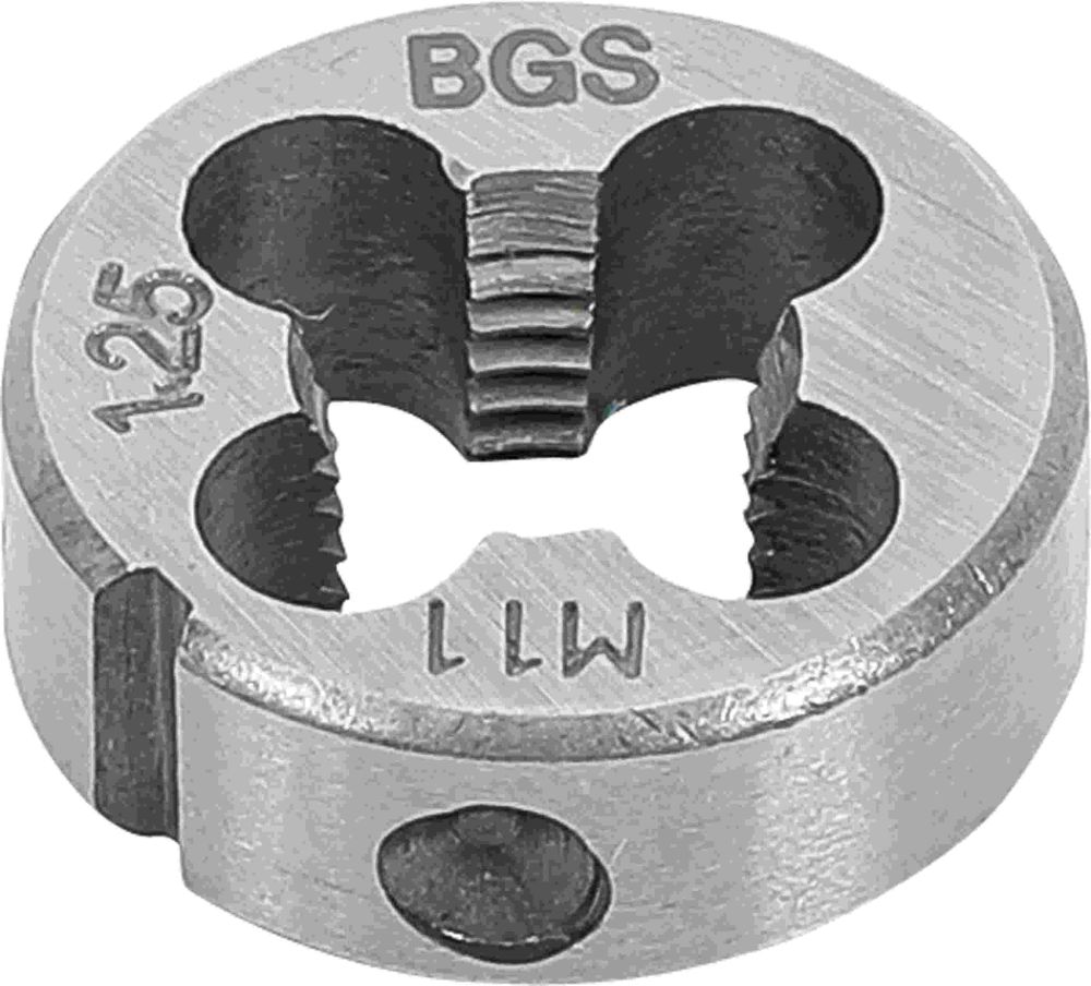 BGS Gewindeschneideisen | M11 x 1,25 x 25 mm
