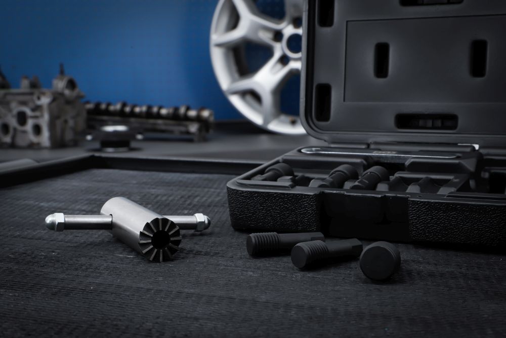 BGS Ölablass-Schrauben-Dichtsitz-Fräser-Satz | 8-tlg.