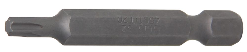Bit - Länge 50 mm - Antrieb Außensechskant 6,3 mm (1/4") - T-Profil (für Torx) T20
