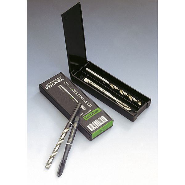 Standard-TwinBox VÖLKEL Form B, HSS-E, DIN 376, M 12