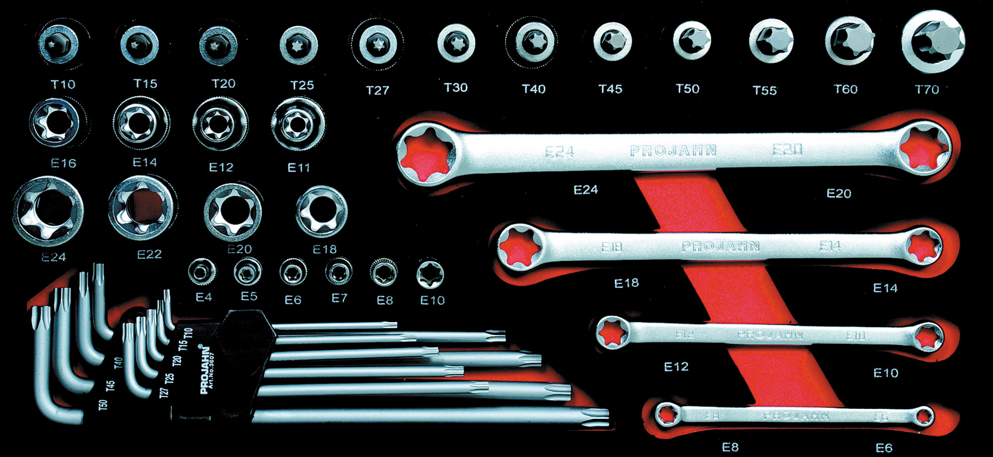 TORX Werkzeug Einlage 39tlg