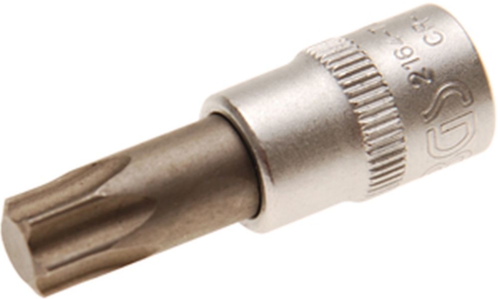 BGS Bit-Einsatz | Antrieb Innenvierkant 6,3 mm (1/4") | T-Profil (für Torx) T45