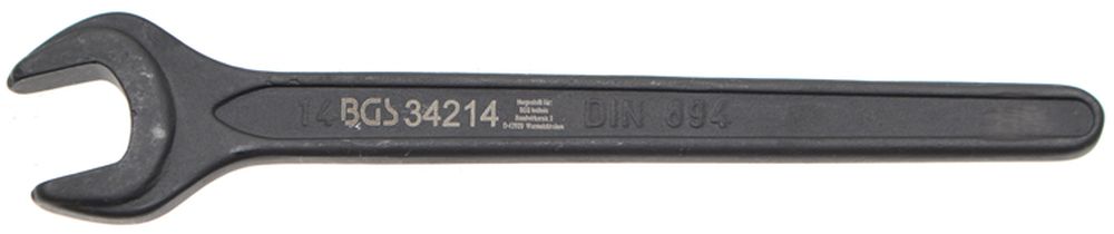 BGS Einmaulschlüssel | DIN 894 | SW 14 mm