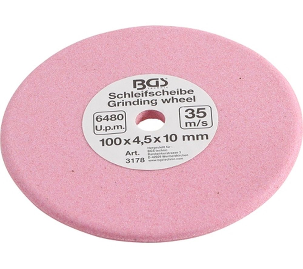 BGS Schleifscheibe | für Art. 3180 | Ø 100 x 4,5 x 10 mm