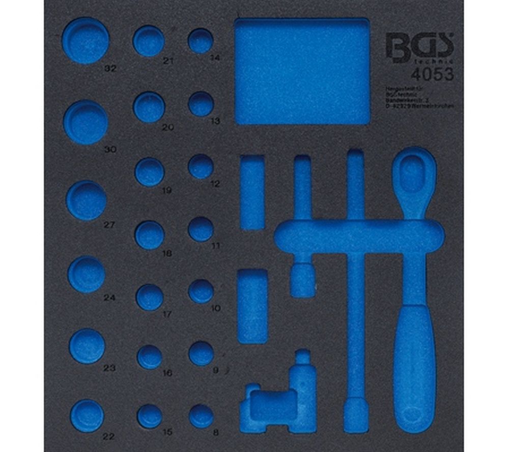 BGS Werkstattwageneinlage 2/3 | leer | für Art. 4053