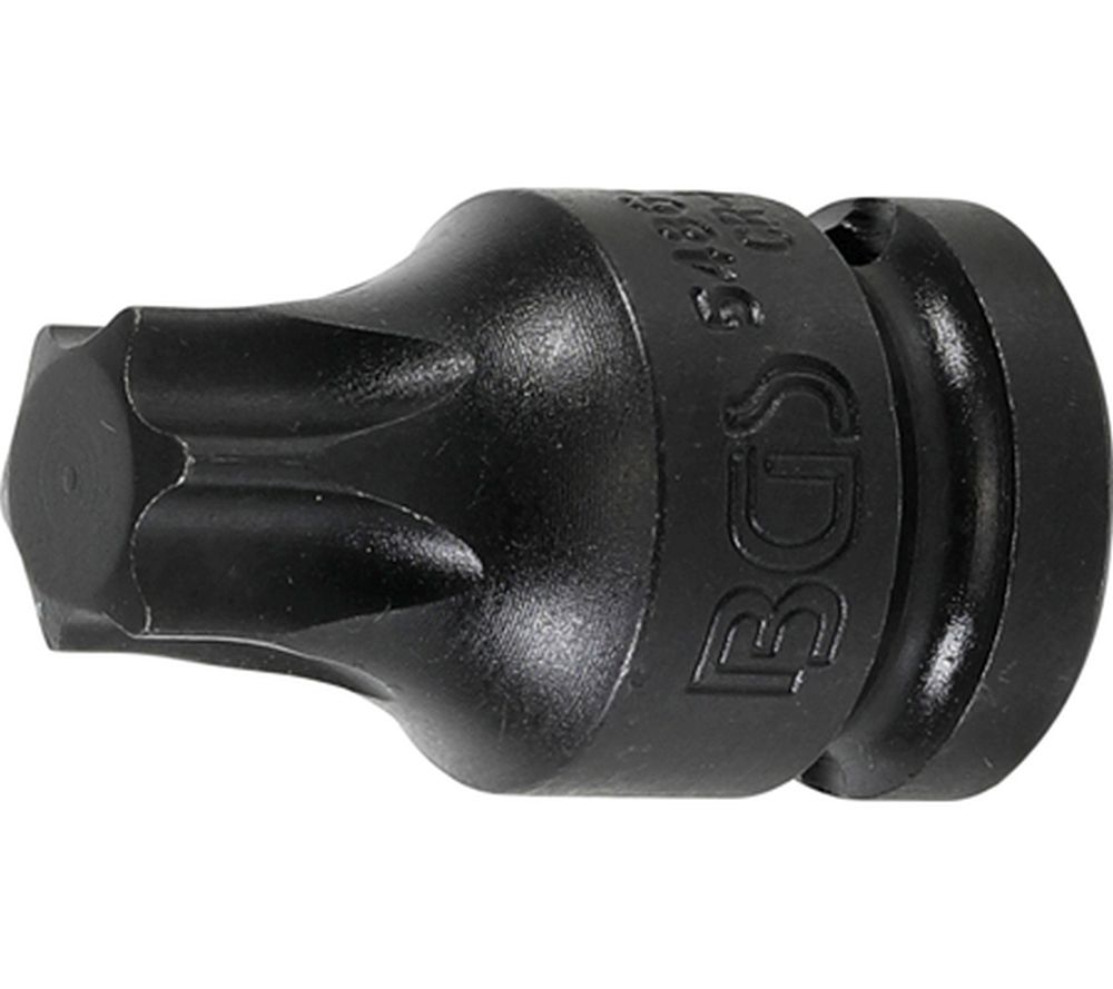 BGS Kraft-Bit-Einsatz | Länge 42 mm | Antrieb Innenvierkant 12,5 mm (1/2") | T-Profil (für Torx) T7