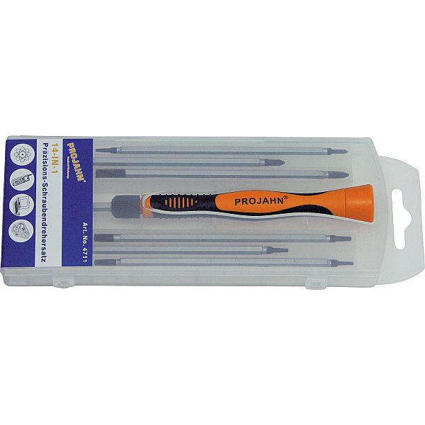 Präzisions Schraubendreher Satz 8tlg Doppelklinge