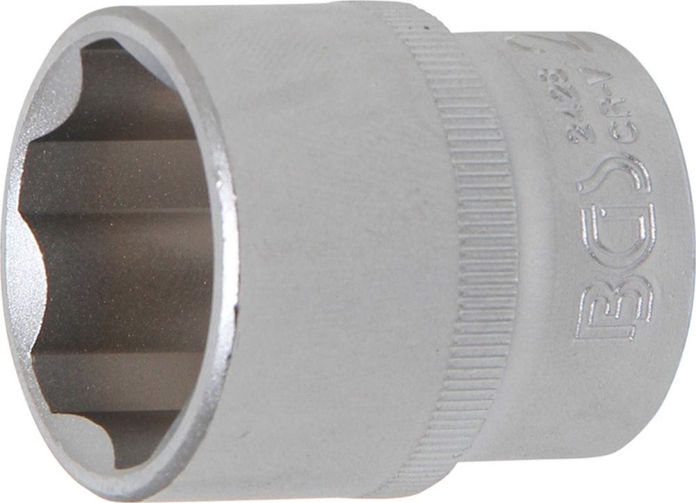 BGS Steckschlüssel-Einsatz Super Lock | Antrieb Innenvierkant 12,5 mm (1/2") | SW 28 mm