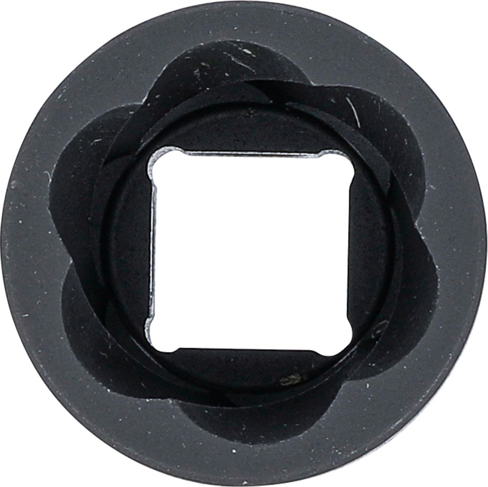 BGS Spiral-Profil-Steckschlüssel-Einsatz / Schraubenausdreher | Antrieb Innenvierkant 12,5 mm (1/2"