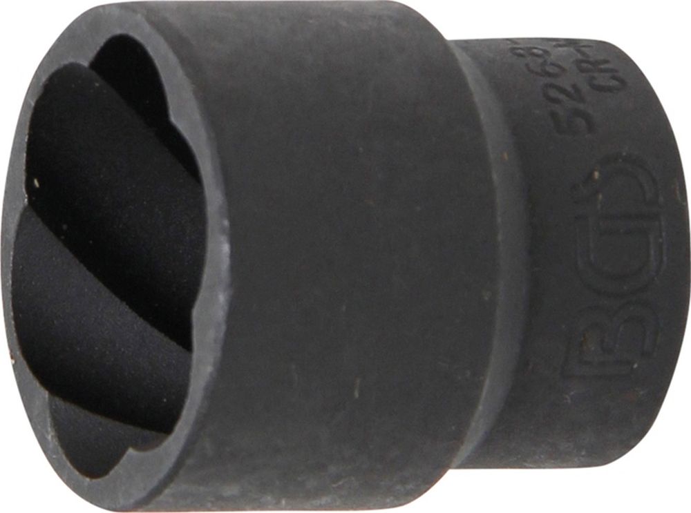 BGS Spiral-Profil-Steckschlüssel-Einsatz / Schraubenausdreher | Antrieb Innenvierkant 12,5 mm (1/2"