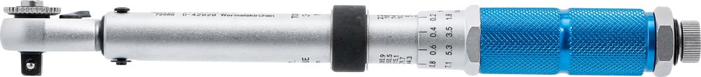 BGS Drehmomentschlüssel-Satz | Abtrieb Außenvierkant 6,3 mm (1/4") | 3 - 24 Nm | 16-tlg.
