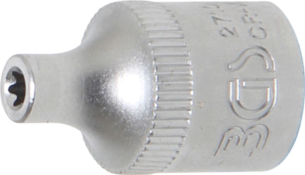 BGS Steckschlüssel-Einsatz E-Profil | Antrieb Innenvierkant 10 mm (3/8") | SW E4