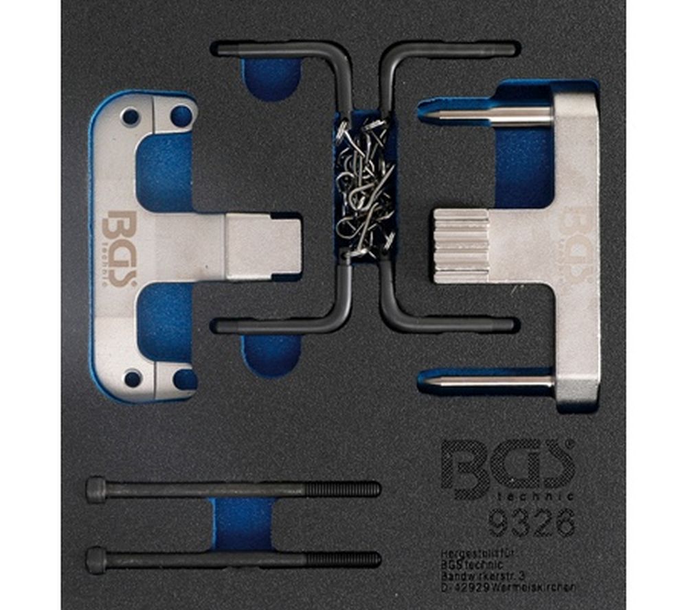 BGS Werkstattwageneinlage 1/6: Motor-Einstellwerkzeug-Satz | für Mercedes-Benz / Chrysler