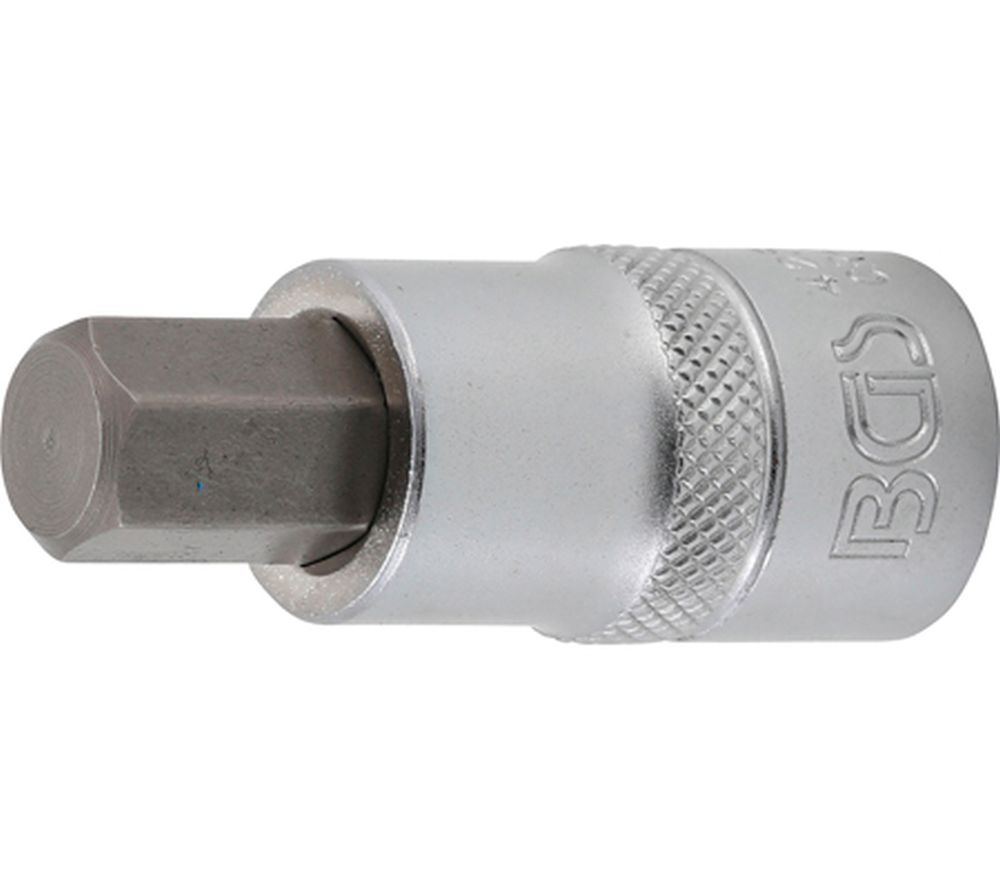 BGS Bit-Einsatz | Antrieb Innenvierkant 12,5 mm (1/2") | Innensechskant 12 mm