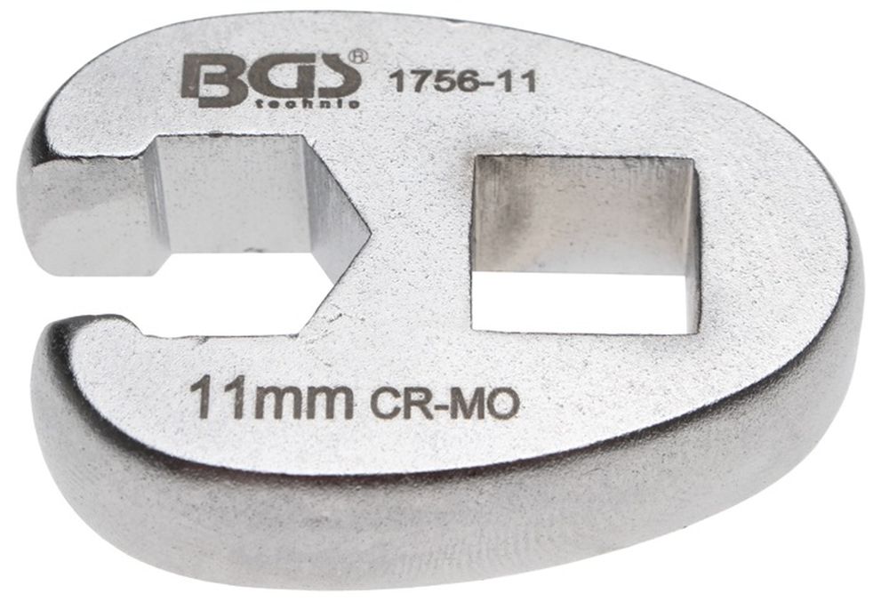 BGS Hahnenfußschlüssel | Antrieb Innenvierkant 10 mm (3/8") | SW 11 mm