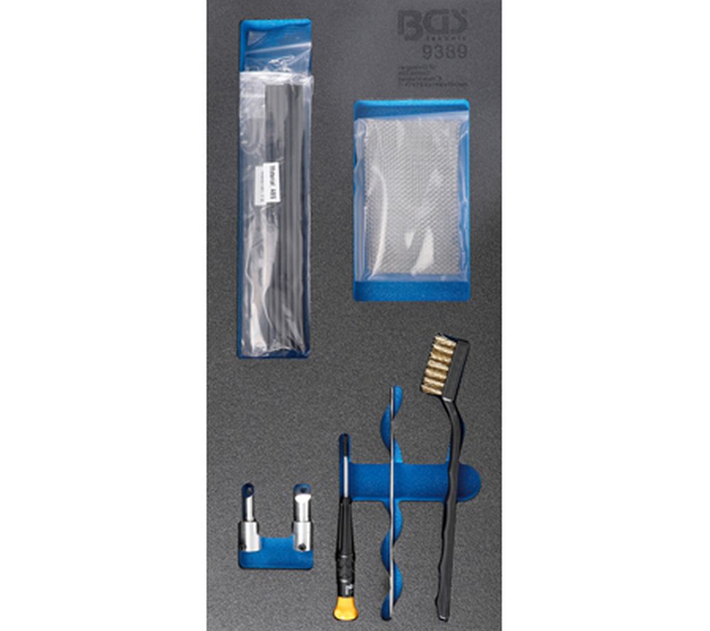 BGS Werkstattwageneinlage 1/3: Verbrauchsmaterial | für Kunststoff-Reparatur-Satz Art. 9388
