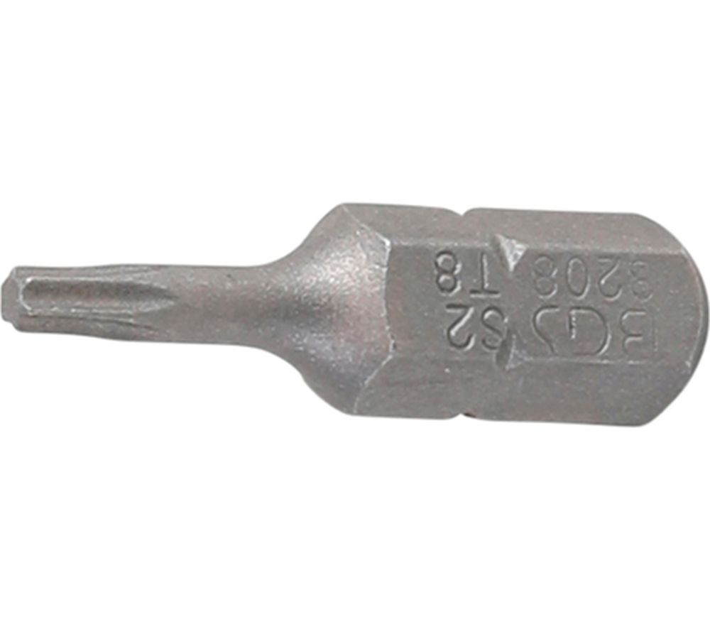 Bit - Antrieb Außensechskant 6,3 mm (1/4") - T-Profil (für Torx) T8