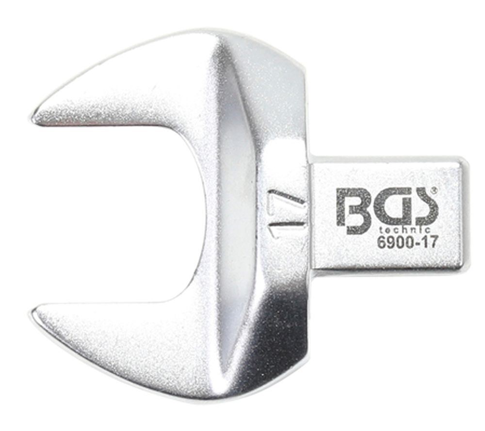 BGS Einsteck-Maulschlüssel | 17 mm | Aufnahme 9 x 12 mm