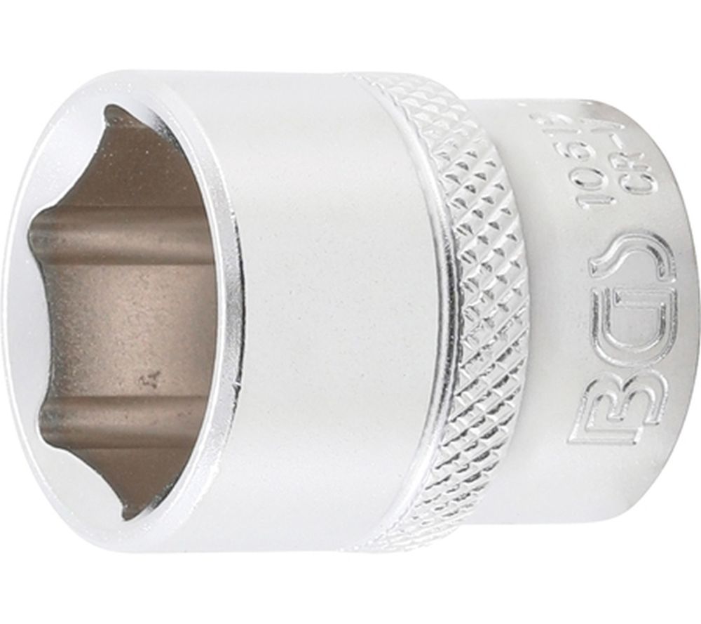 BGS Steckschlüssel-Einsatz Sechskant | Antrieb Innenvierkant 10 mm (3/8") | SW 19 mm