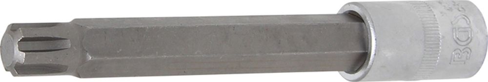 BGS Bit-Einsatz | Länge 140 mm | Antrieb Innenvierkant 12,5 mm (1/2") | Keil-Profil (für RIBE) M14