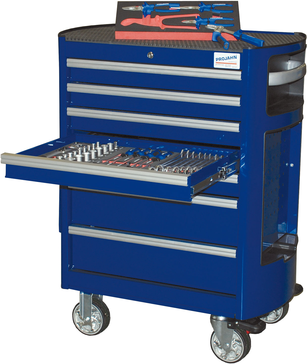Bestückter Werkstattwagen "Superior" mit 7 Schubladen 139tlg