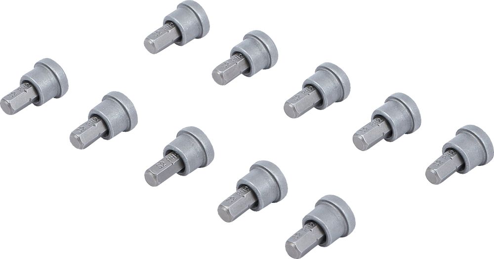 BGS Diy Bit-Satz mit Tiefenstopp | für Gipskartonplatten | Antrieb Außensechskant 6,3 mm (1/4") | K