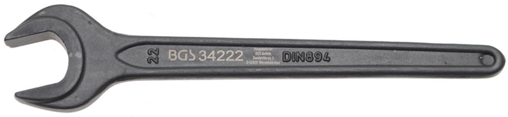 BGS Einmaulschlüssel | DIN 894 | SW 22 mm