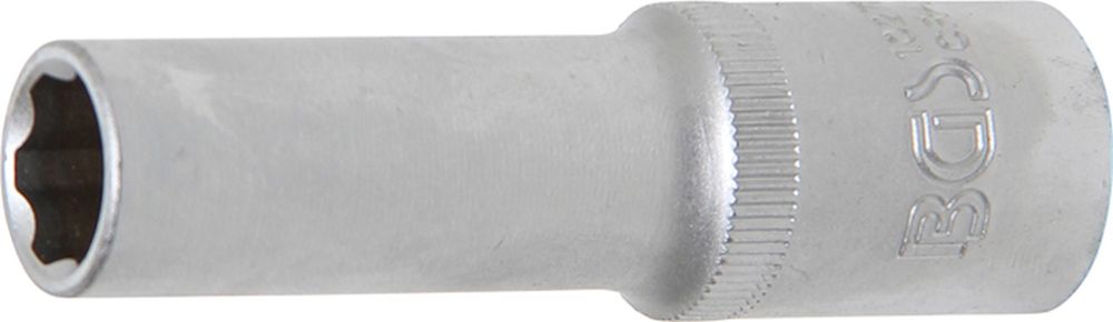 BGS Steckschlüssel-Einsatz Super Lock, tief | Antrieb Innenvierkant 12,5 mm (1/2") | SW 12 mm