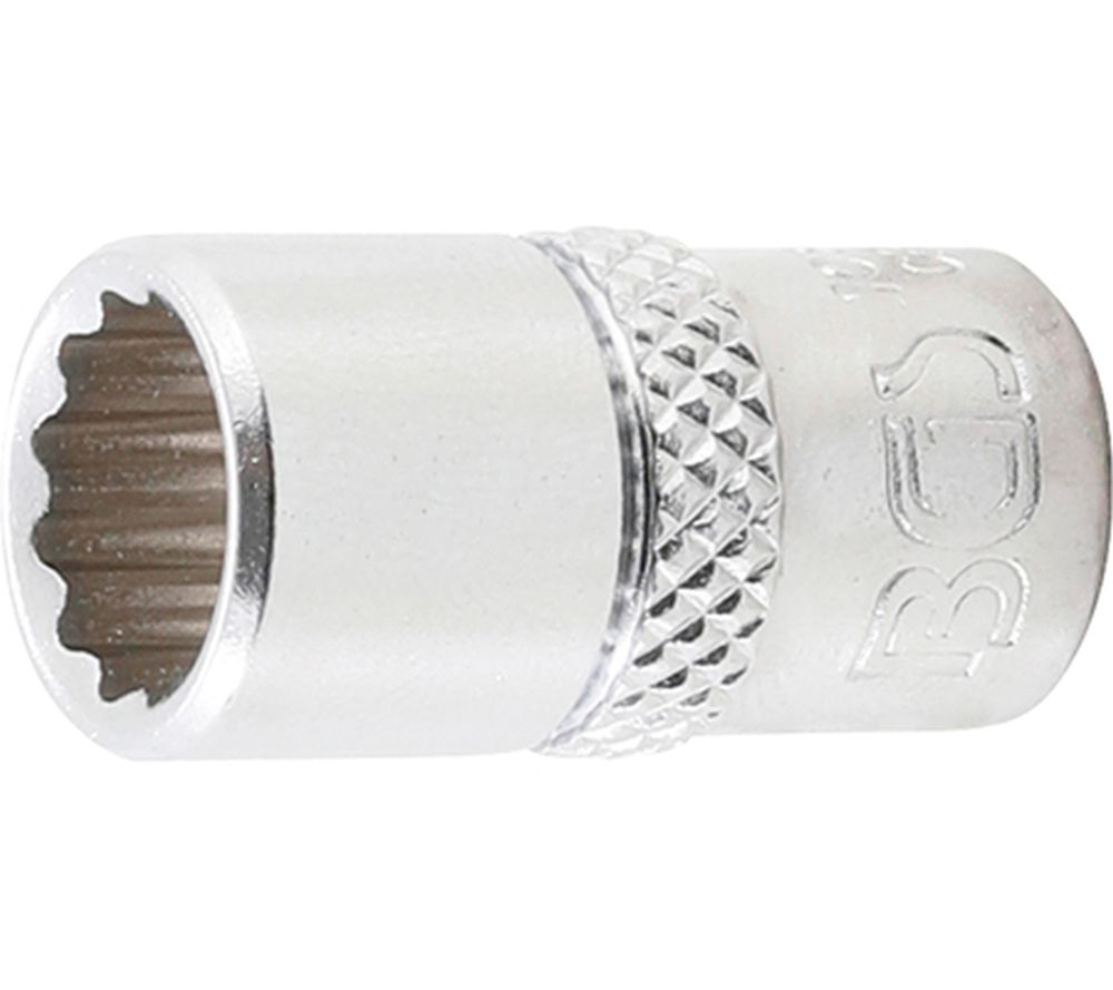 BGS Steckschlüssel-Einsatz Zwölfkant | Antrieb Innenvierkant 6,3 mm (1/4") | SW 11/32"