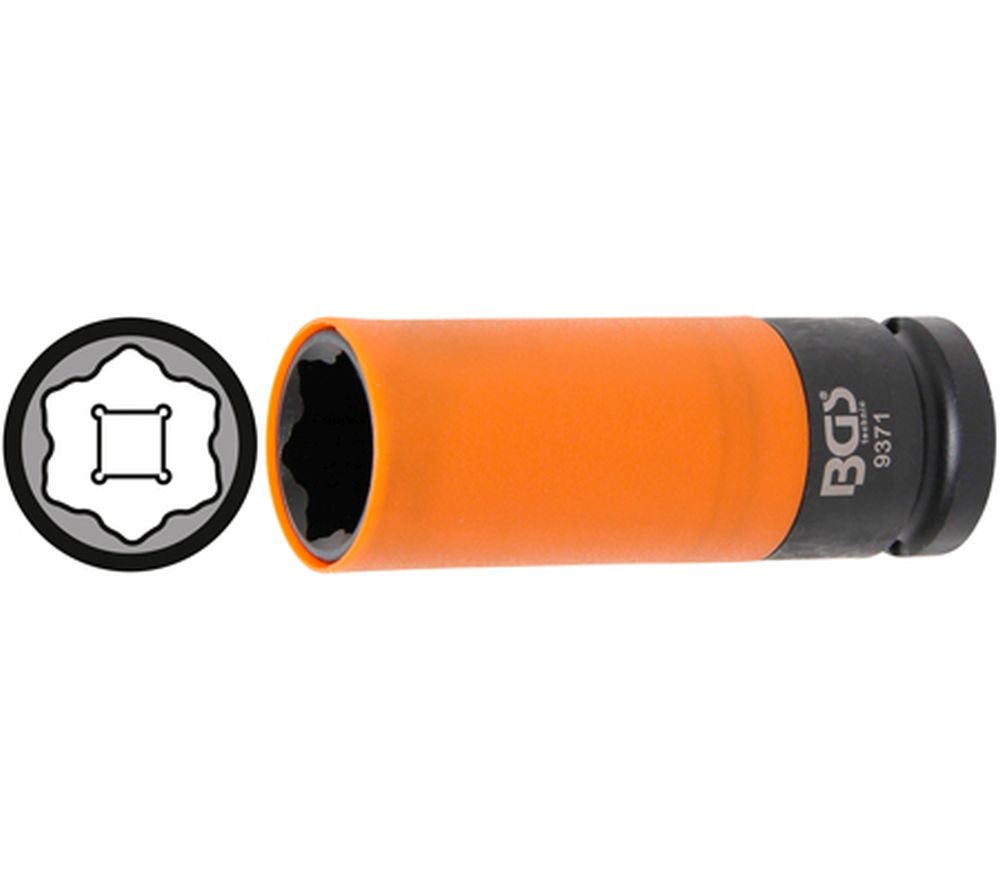 BGS Kraft-Schoneinsatz | für Hyundai i30, Tucson, Kia | Antrieb Innenvierkant 12,5 mm (1/2") | SW 2