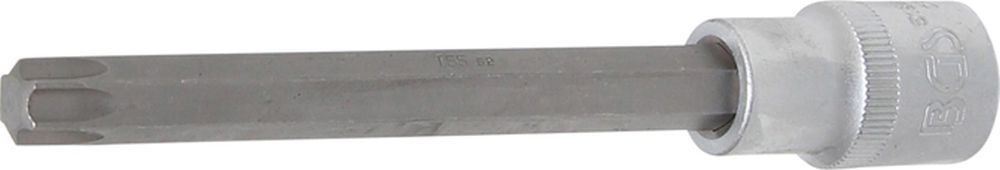 BGS Bit-Einsatz | Länge 140 mm | Antrieb Innenvierkant 12,5 mm (1/2") | T-Profil (für Torx) T55