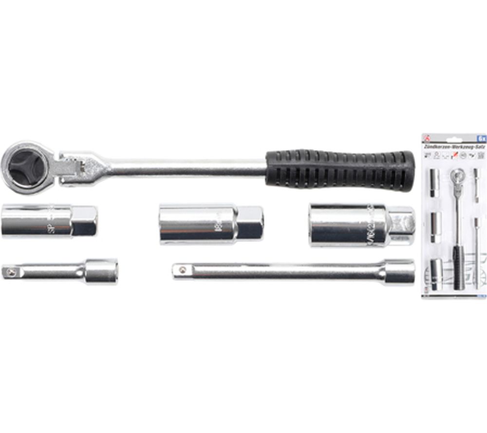 BGS Diy Zündkerzen-Werkzeug-Satz | Antrieb 10 mm (3/8") | 6-tlg.