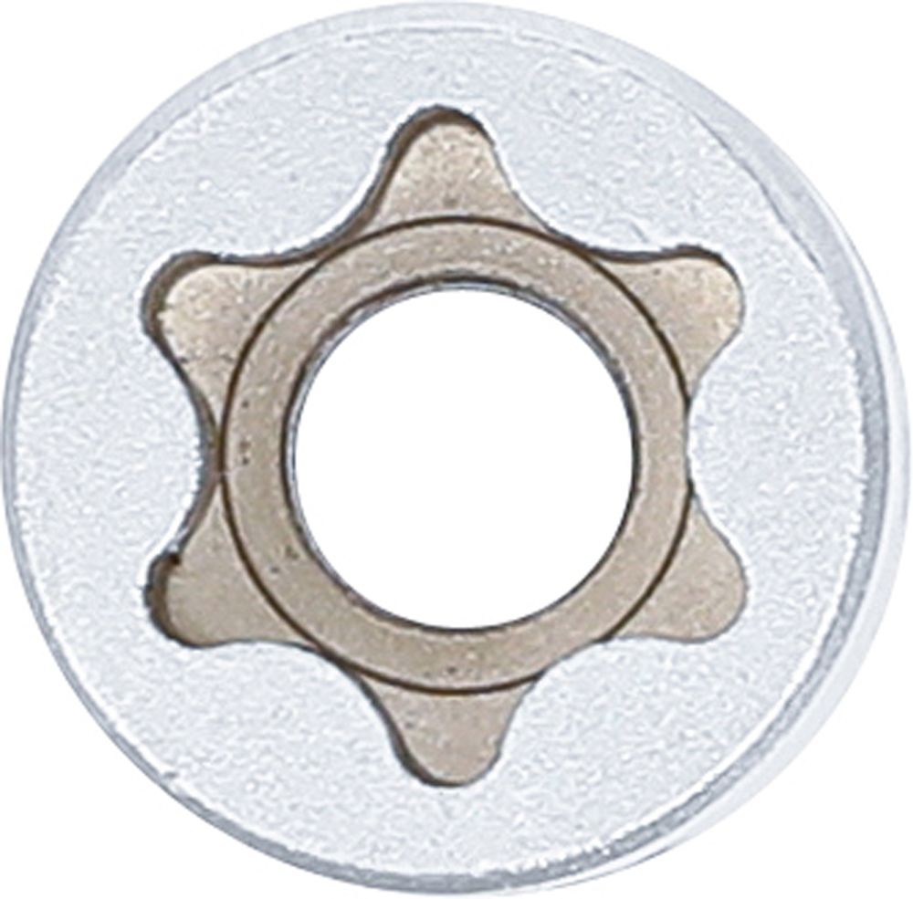 BGS Spezial-Steckschlüssel-Einsatz | E-Profil | Antrieb Innenvierkant 6,3 mm (1/4") | SW E12 | für 