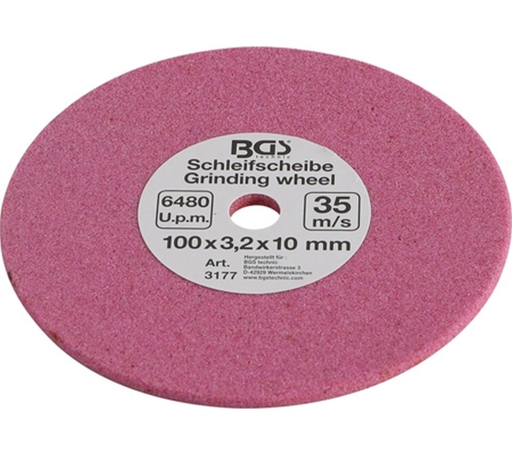 BGS Schleifscheibe | für Art. 3180 | Ø 100 x 3,2 x 10 mm