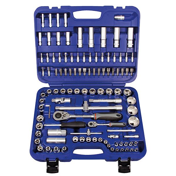 1/4"+1/2" Steckschlüssel Satz 109tlg proficraft