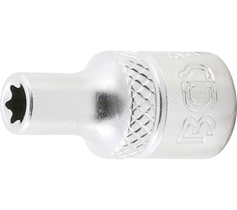 BGS Steckschlüssel-Einsatz E-Profil | Antrieb Innenvierkant 6,3 mm (1/4") | SW E5
