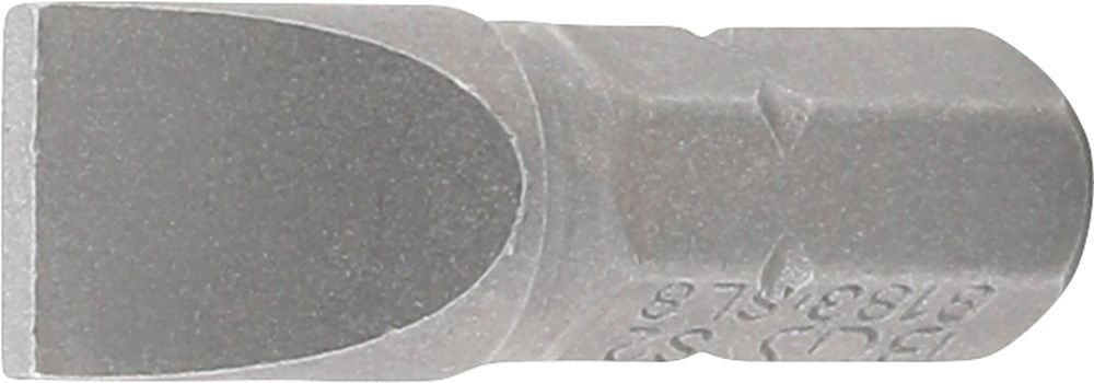 BGS Bit | Antrieb Außensechskant 6,3 mm (1/4") | Schlitz 8 mm