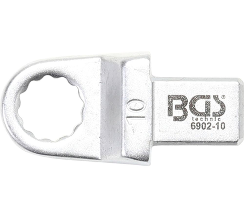 BGS Einsteck-Ringschlüssel | 10 mm | Aufnahme 9 x 12 mm