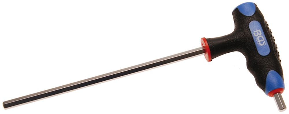 BGS Schraubendreher mit T-Griff und seitlicher Klinge | Innensechskant 6 mm