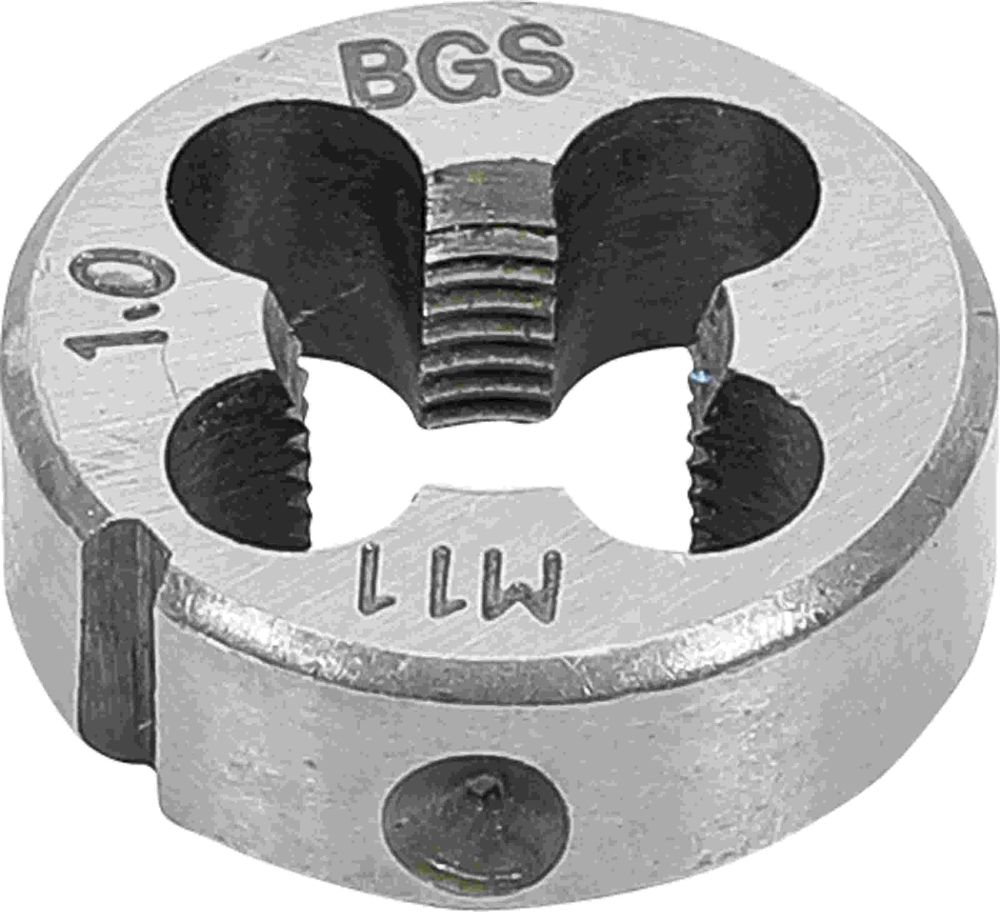 BGS Gewindeschneideisen | M11 x 1,0 x 25 mm
