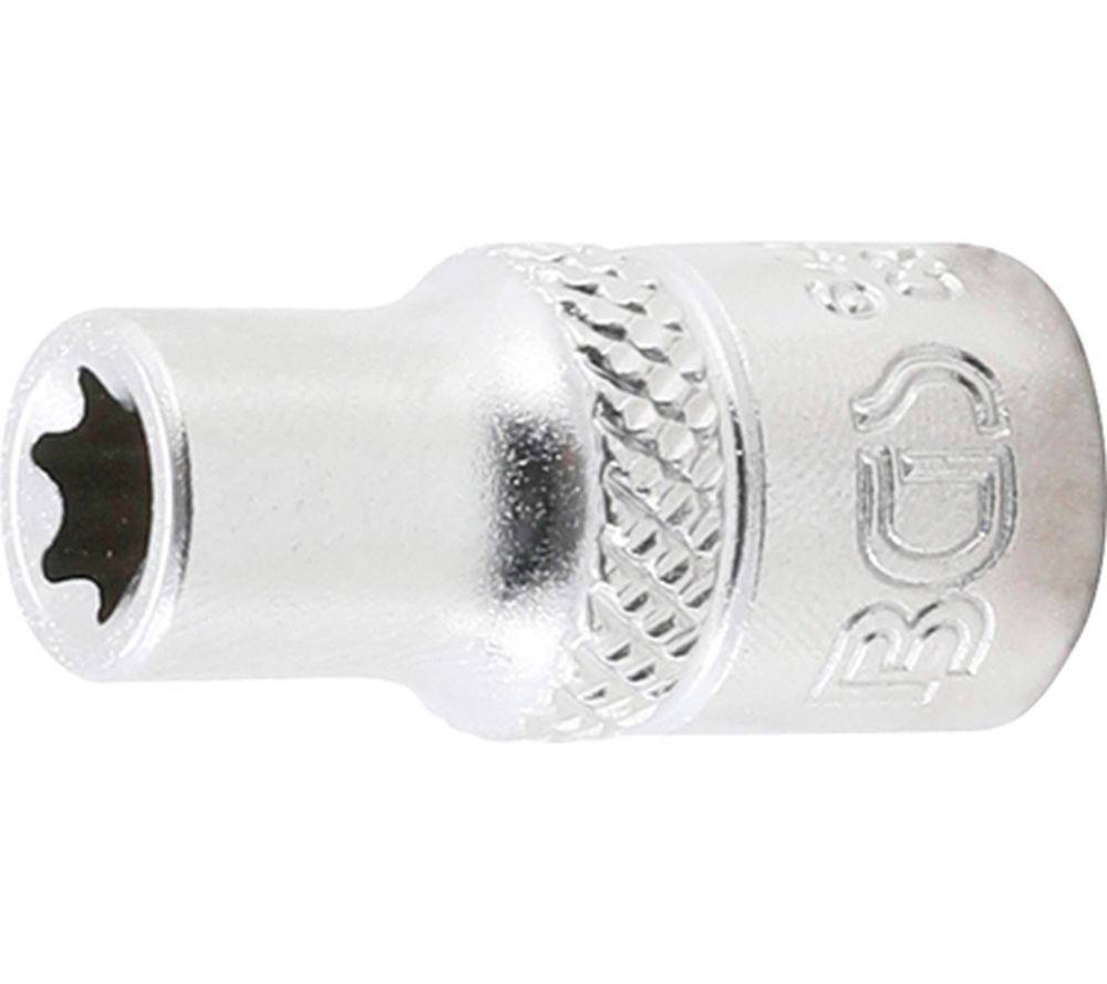 BGS Steckschlüssel-Einsatz E-Profil | Antrieb Innenvierkant 6,3 mm (1/4") | SW E7