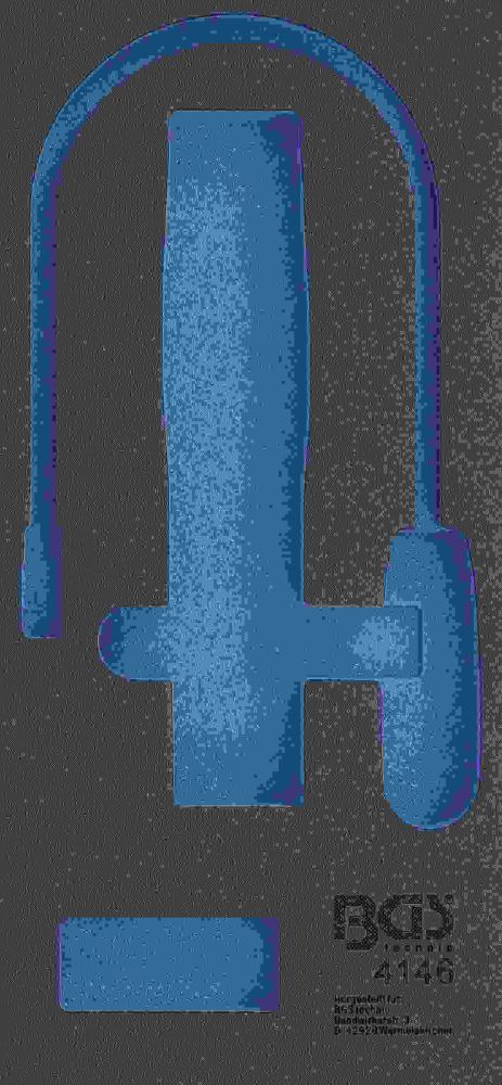 BGS Werkstattwageneinlage 1/3 | leer | für Art. 4146