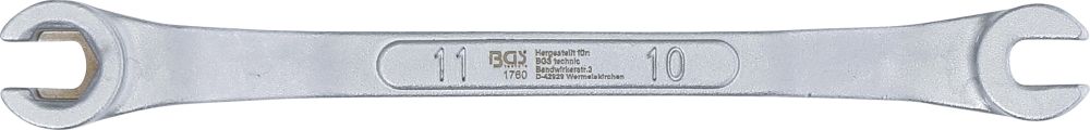 BGS Spezial-Bremsleitungsschlüssel | 175 mm | SW 10 x 11 mm